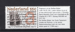 NEDERLAND 1131 MNH 1977 - Delftse Bijbel - Neufs