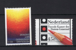 NEDERLAND 1128A/1129A MNH 1977 - Energie, Verkiezingen - Nuovi