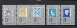 NEDERLAND 1098/1102 MNH 1976 - Amphilex '77 -2 - Nuevos