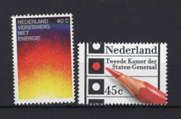 NEDERLAND 1128/1129 MNH 1977 - Energie, Verkiezingen - Nuovi