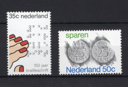 NEDERLAND 1077/1078 MNH 1975 - 150 Jaar Brailleschrift -1 - Nuovi