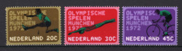 NEDERLAND 1012/1014 MNH 1972 - Olympische Spelen Munchen - Ongebruikt