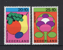 NEDERLAND 1003/1004 MNH 1972 - Zomerzegels, Floriade - Neufs