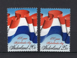 NEDERLAND 1010/1011 MNH 1972 - 400 Jaar Nederlandse Vlag - Nuevos