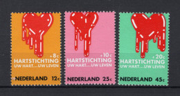 NEDERLAND 975/977 MNH 1970 - Hartstichting -2 - Ongebruikt