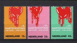 NEDERLAND 975/977 MNH 1970 - Hartstichting -1 - Nuovi