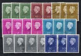 NEDERLAND 952/958 Gestempeld 1969-1972 - Koningin Juliana-1 - Used Stamps