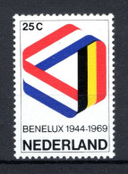 NEDERLAND 930 MNH** 1969 - 25 Jaar Benelux - Ongebruikt