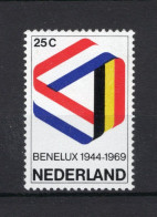 NEDERLAND 930 MNH 1969 - 25 Jaar Benelux -1 - Ungebraucht