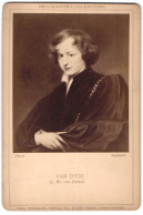 Fotografie Fred. Bruckmann, London, Portrait Des Flämischen Malers Anthonis Van Dyck  - Personalità