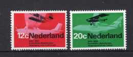 NEDERLAND 909/910 MNH 1968 - Luchtvaart - Ongebruikt