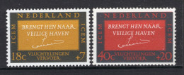 NEDERLAND 856/857 MNH 1966 - Vluchtelingen (ICEM) -4 - Nuovi