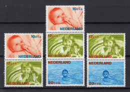 NEDERLAND 870/872 MNH 1966 - Combinaties Uit Blok 875 Kinderzegels - Nuovi