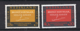 NEDERLAND 856/857 MNH 1966 - Vluchtelingen (ICEM) -3 - Nuovi