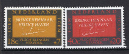 NEDERLAND 856/857 MNH 1966 - Vluchtelingen (ICEM) - Ungebraucht