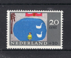 NEDERLAND 852 MH 1965 - Kinderzegels, Kindertekeningen - Ungebraucht