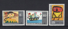 NEDERLAND 849/851 MNH 1965 - Kinderzegels, Kindertekeningen - Neufs