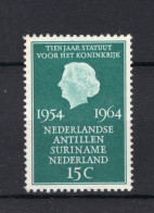 NEDERLAND 835 MNH 1964 - 10 Jaar Statuut Voor Het Koninkrijk -1 - Ongebruikt