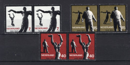 NEDERLAND 836/838 MNH 1965 - Verzetsmonumenten (2 Stuks) - Unused Stamps