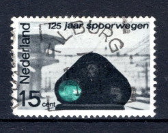 NEDERLAND 818° Gestempeld 1964 - 125 Jaar Spoorwegen - Usados