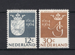 NEDERLAND 816/817 MNH 1964 - 350 Jaar Universiteit Groningen - Ungebraucht