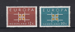 NEDERLAND 800/801 MH 1963 - Europa CEPT - Unused Stamps