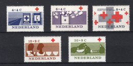 NEDERLAND 795/799 MNH 1963 - 100  Jaar Rode Kruis - Ongebruikt