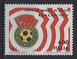 Italy 1990  Fussball-Weltmeisterschaft  (o) Mi.2112 - 1981-90: Oblitérés