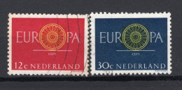 NEDERLAND 745/746 Gestempeld 1960 - Europa CEPT -1 - Usados