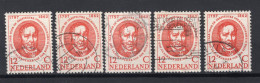 NEDERLAND 743 Gestempeld 1960 - Int. Jaar Geestelijke Volksgezondheid (5 St.) - Used Stamps