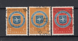 NEDERLAND 720/721 Gestempeld 1959 - NAVO -1 - Usati
