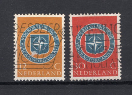 NEDERLAND 720/721 Gestempeld 1959 - NAVO - Usati
