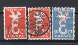 NEDERLAND 713/714 Gestempeld 1958 - Europa-zegels -5 - Usati