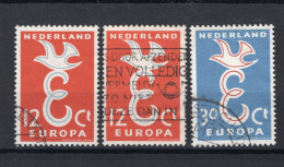 NEDERLAND 713/714 Gestempeld 1958 - Europa-zegels -1 - Usati