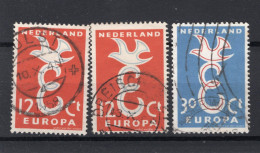 NEDERLAND 713/714 Gestempeld 1958 - Europa-zegels -2 - Usati
