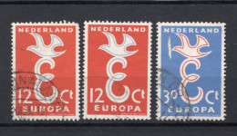 NEDERLAND 713/714 Gestempeld 1958 - Europa-zegels -3 - Oblitérés