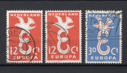 NEDERLAND 713/714 Gestempeld 1958 - Europa-zegels -4 - Gebruikt