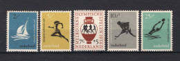 NEDERLAND 676/680 MNH 1956 - Olympische Spelen Melbourne - Unused Stamps
