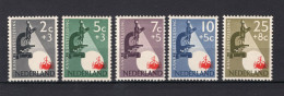 NEDERLAND 661/665 MH 1955 - Kankerbestrijding - Nuevos