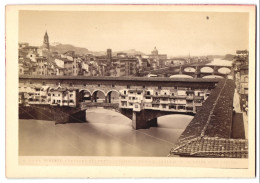 Foto Unbekannter Fotograf, Ansicht Firenze, Panorama Dei Ponti  - Places