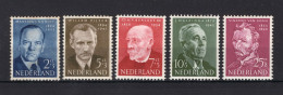 NEDERLAND 641/645 MH 1954 - Zomerzegels - Neufs
