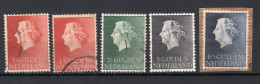 NEDERLAND 637/640 Gestempeld 1954 - Koningin Juliana - Usati