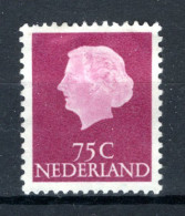 NEDERLAND 633 (*) Zonder Gom 1954 - Koningin Juliana - Nuovi