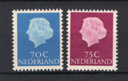 NEDERLAND 632/633 MH 1953-1967 - Koningin Juliana - Nuevos