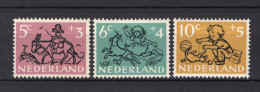 NEDERLAND 597/599 MH 1952 - Kinderzegels - Ungebraucht