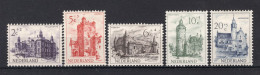 NEDERLAND 568/572 MH 1951 - Zomerzegels, Kastelen - Nuovi