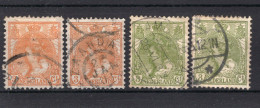 NEDERLAND 56/57 Gestempeld 1899-1901 - Koningin Wilhelmina (2 Stuks) - Used Stamps