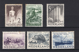 NEDERLAND 550/555 MH 1950 - Zomerzegels - Ungebraucht