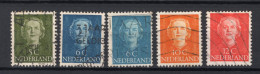 NEDERLAND 518/521 Gestempeld 1949-1951 - Koningin Juliana -4 - Usati