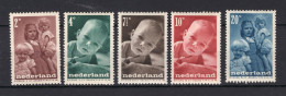 NEDERLAND 495/499 MH 1947 - Kinderzegels -1 - Unused Stamps